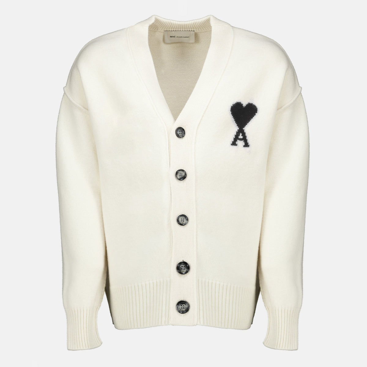 Cárdigan de lana blanca de Coeur