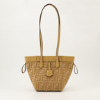 Mini Origami Bag, Canvas, Beige, Luxury Accessories, Elegant Design