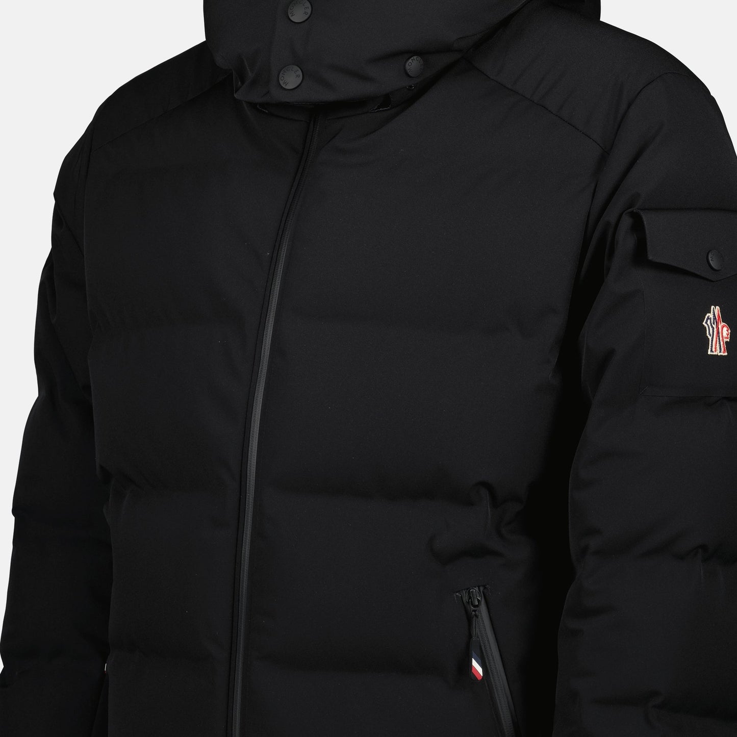 Montgetech jacket, nylon jacket, Moncler Grenoble, black jacket, Fall-Winter collection