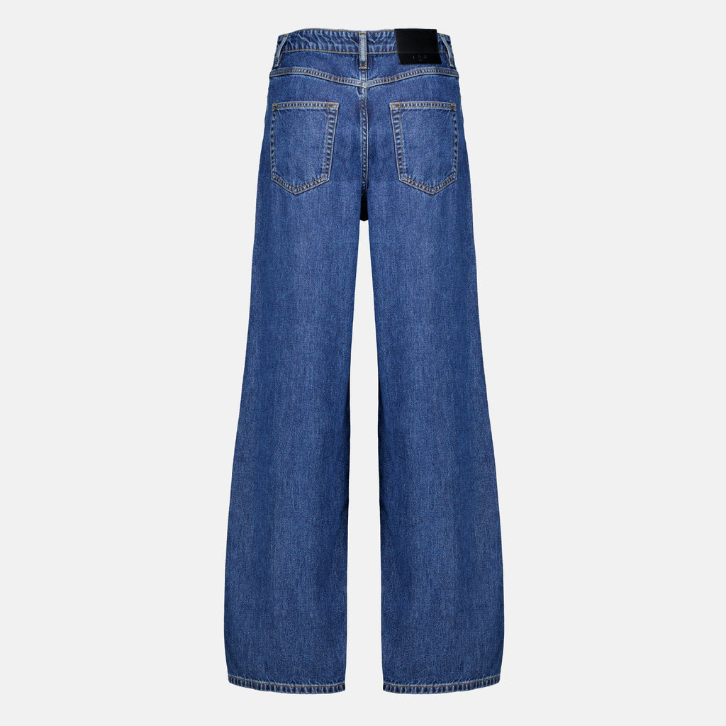 Fluid Jean in Dark Blue Denim