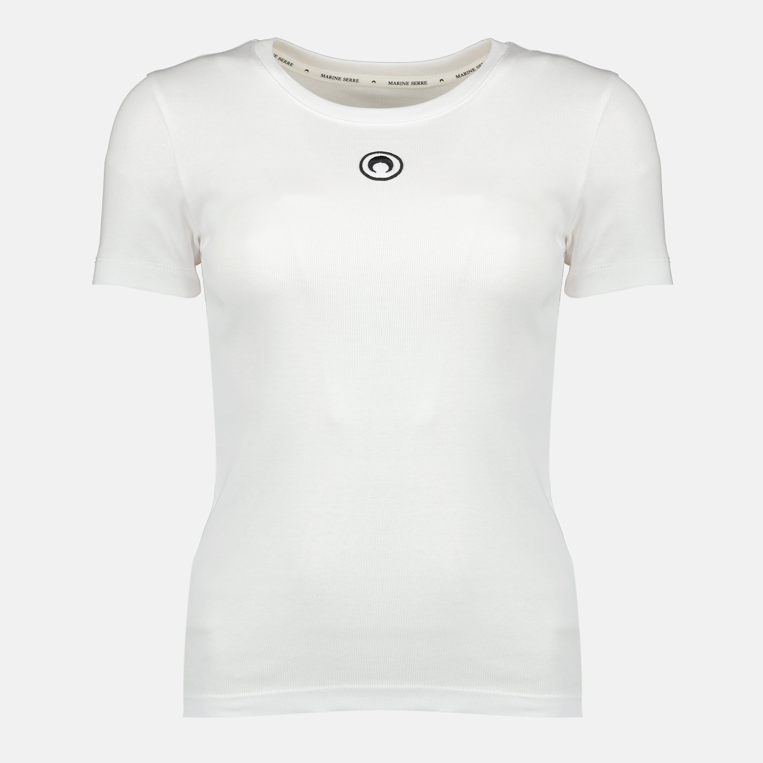 Marine Serre t-shirt, cotton t-shirt, Moon T-shirt, women's apparel, Autumn-Winter collection