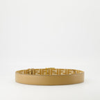 Image of Reversible FF Brown Belt by Fendi for Women - Season Spring-Summer 2025 - Back View