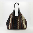Timeless Cabas, Tod's bag, raffia handbag, luxury accessories, designer tote