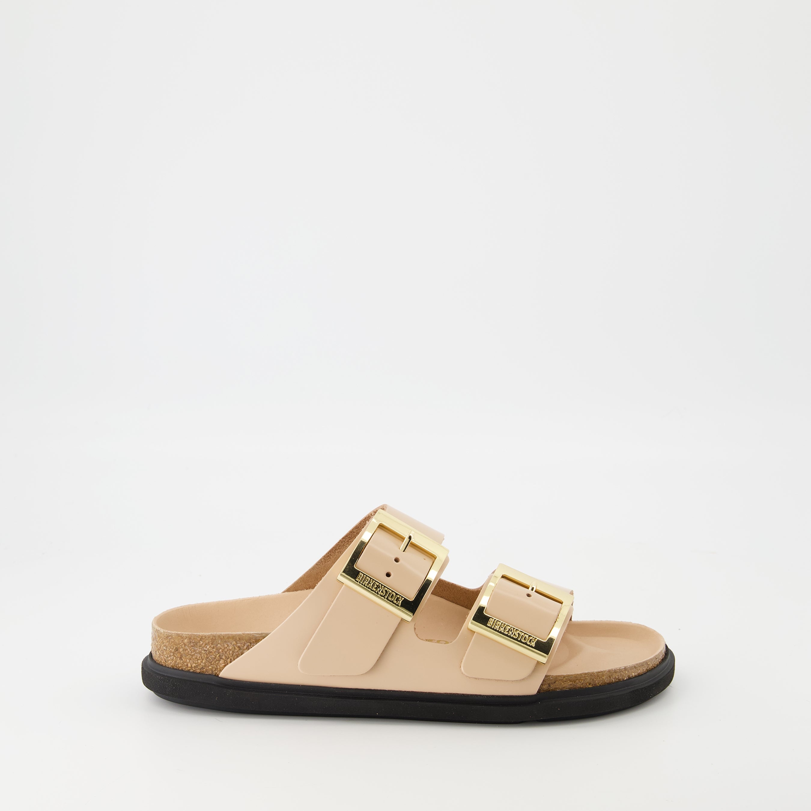 Image des sandales Arizona Big Buckle de Birkenstock pour femmes - Saison Printemps-Été 2025 - Vue latérale droite