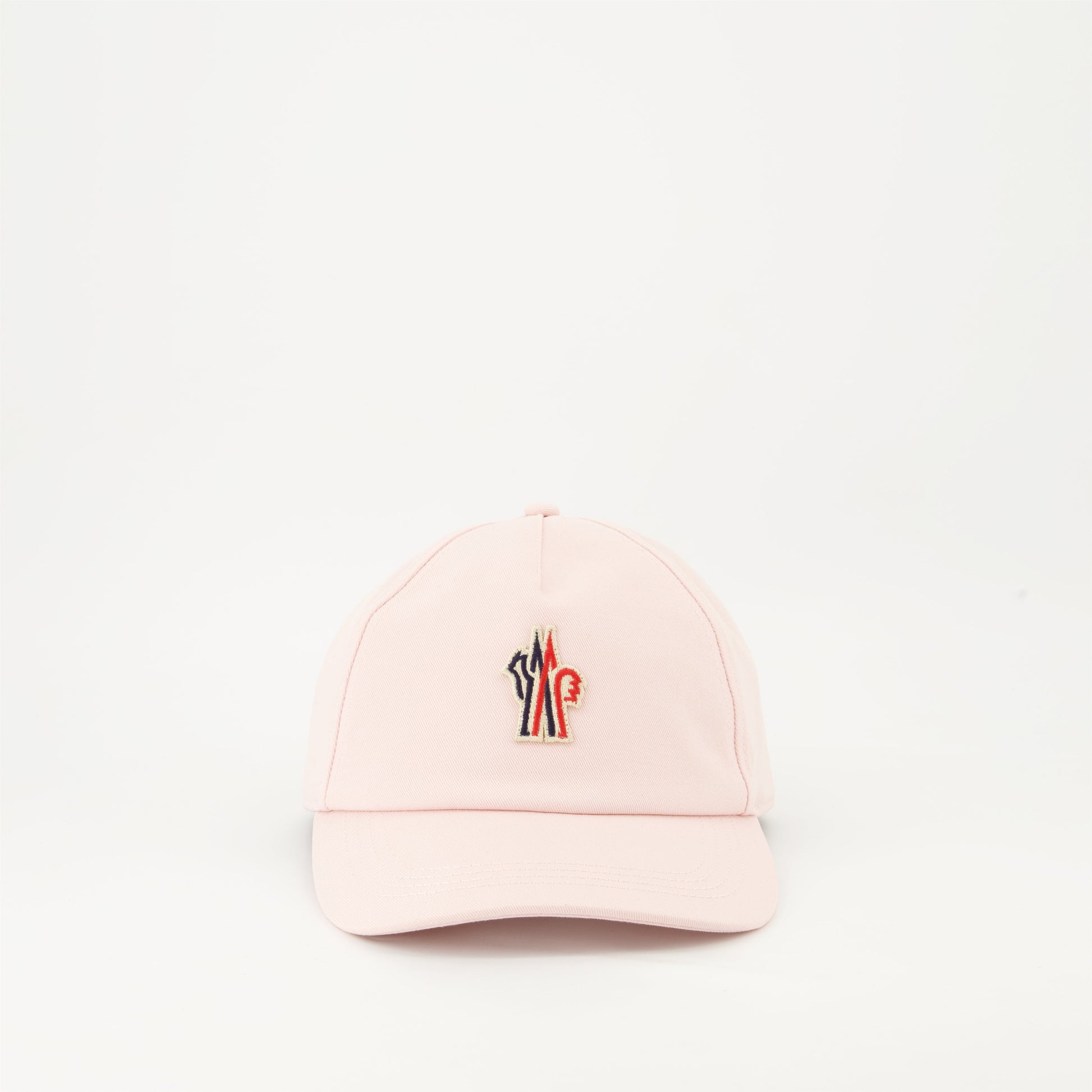 Grenoble cap, Cotton gabardine cap, Moncler Autumn-Winter 2024, Luxury pink cap, Elegant headwear