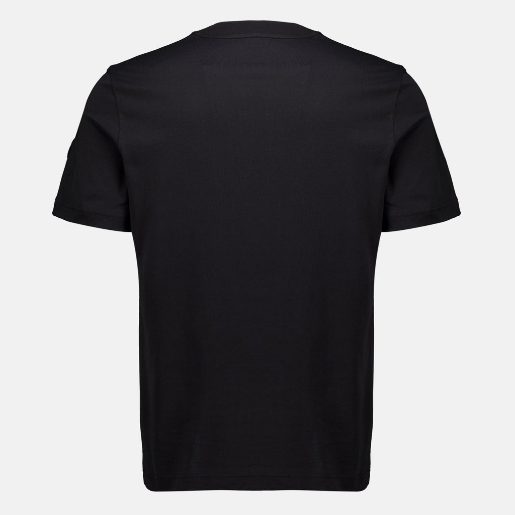 Camiseta de punto de algodón con bolsillo en el pecho
