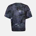 Image du T-shirt T-Boxt-R12 en bleu marbré par Diesel pour homme - Saison printemps-été 2025 - Vue de détail du produit 1