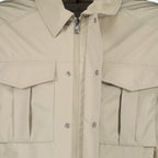 Image de la veste beige Frema de Moncler pour hommes - Saison Printemps-Été 2025 - Détail Vue 9