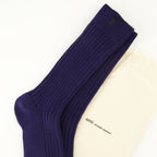 Bild von Chaussettes ami de coeur blau marine von Ami PARIS für Unisex - Saison Frühling-Sommer 2026 - Detailansicht 2