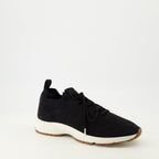 Image of B80 Noir Sneakers by Dior for Men - Season Autumn-Winter 2025 - Front Right Three-Quarter View