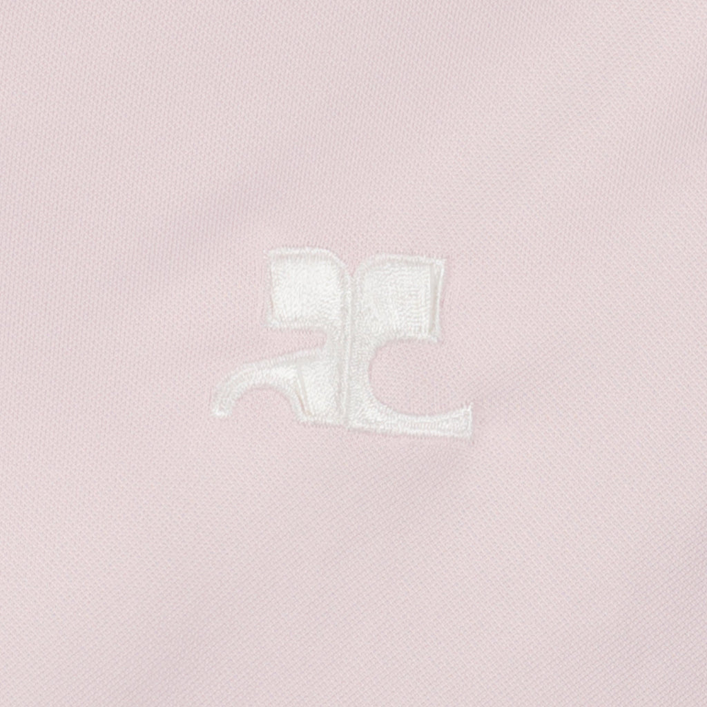 Image of Sport T-Shirt AC Rose de Courrèges by Courrèges for Men - Season Spring-Summer 2026 - Detail View 2