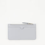 Image of Zipped Card Holder Blue by Ami PARIS for Unisex - Season Autumn-Winter 2025 - Back View