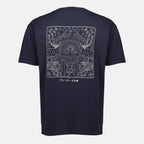 Immagine della T-shirt Yasuo di Japan Rag per uomini - Stagione Autunno-Inverno 2025 - Vista posteriore