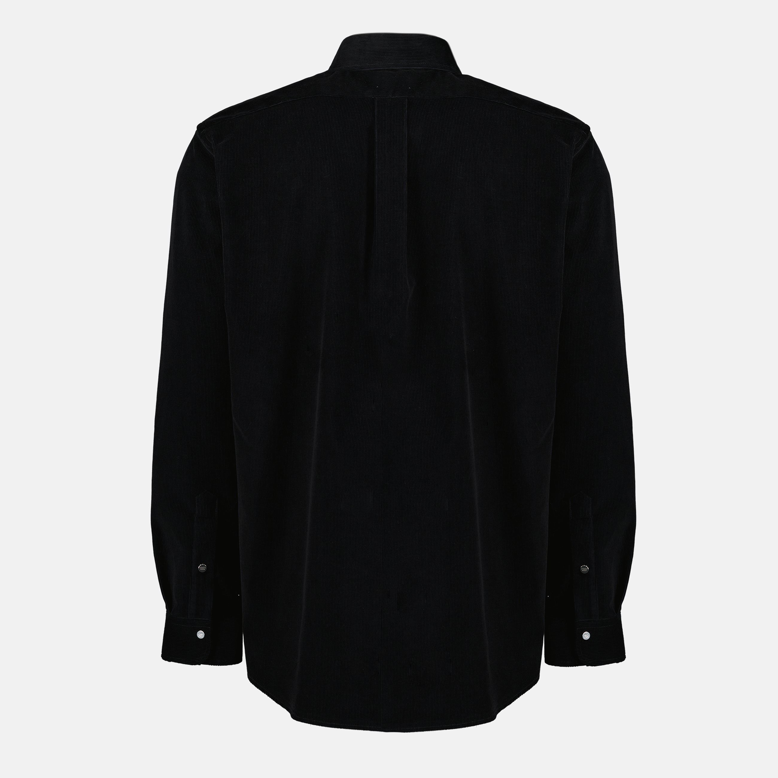 펜디의 남성용 벨벳 셔츠 이미지 - 2026 봄-여름 시즌 - 뒷면보기