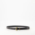 croc effect belt, Cassandre belt, leather belt, adjustable belt, women's accessories