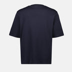 navy T-shirt, organic cotton t-shirt, AMI Paris, Ami de coeur, casual wear