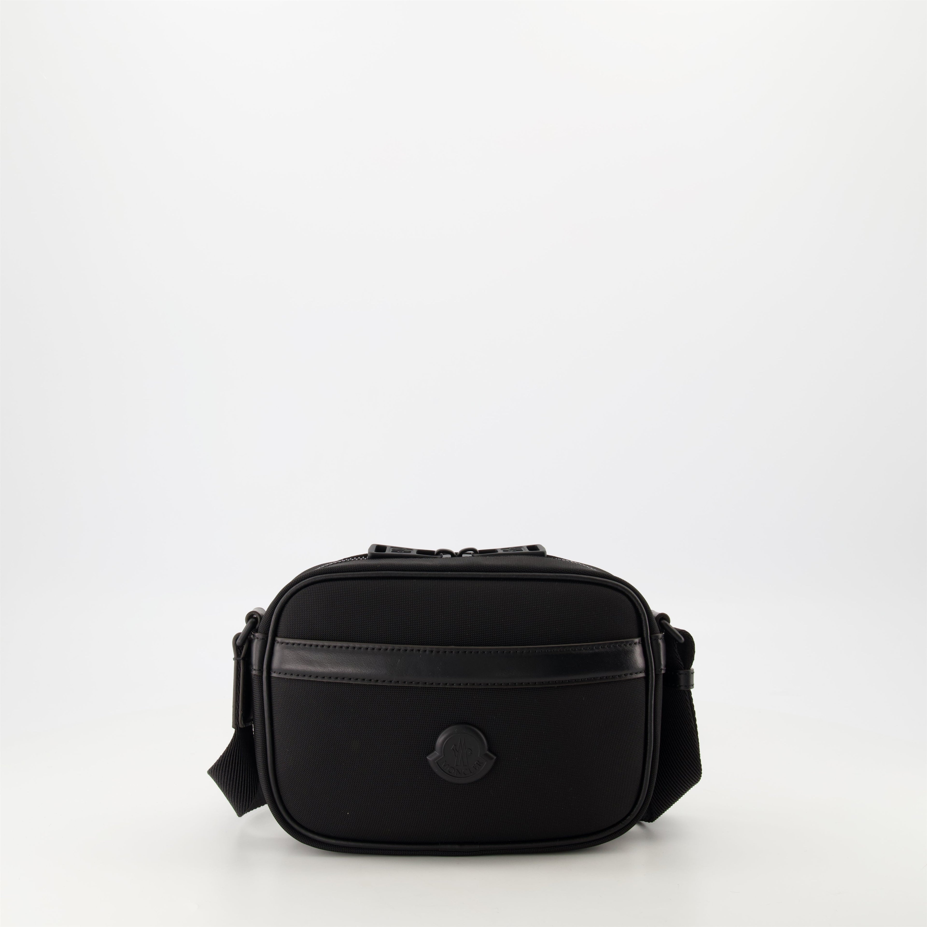 Crossbody bag, Waterproof nylon bag, Moncler accessories, Adjustable shoulder bag, Fashion bags