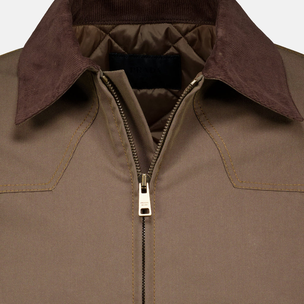 Chaqueta vaquera marrón