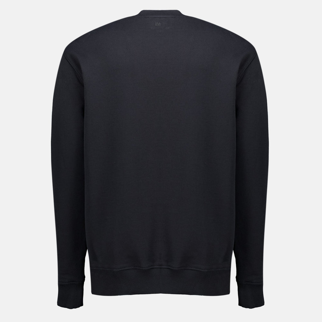 de Coeur ブラック コットン スウェットシャツ