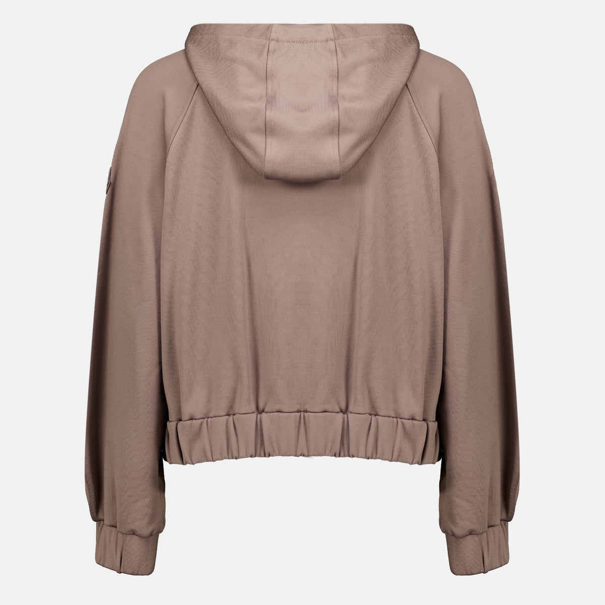 Veste zippée en polaire technique marron