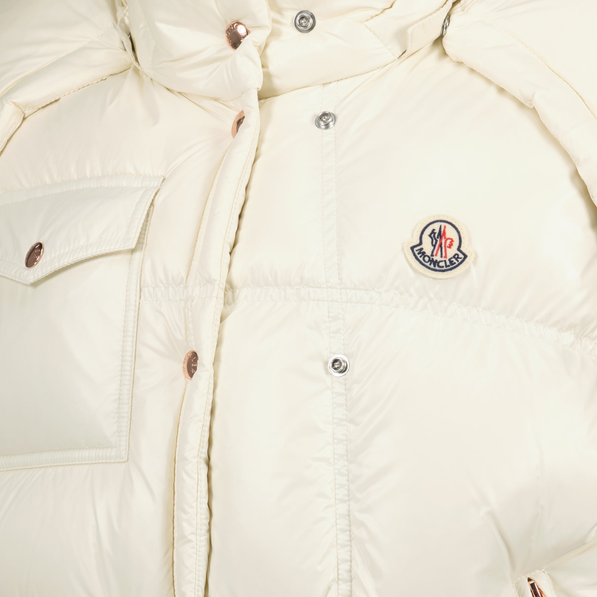 Moncler, Pario, sleeveless puffer, women's outerwear, nylon jacket