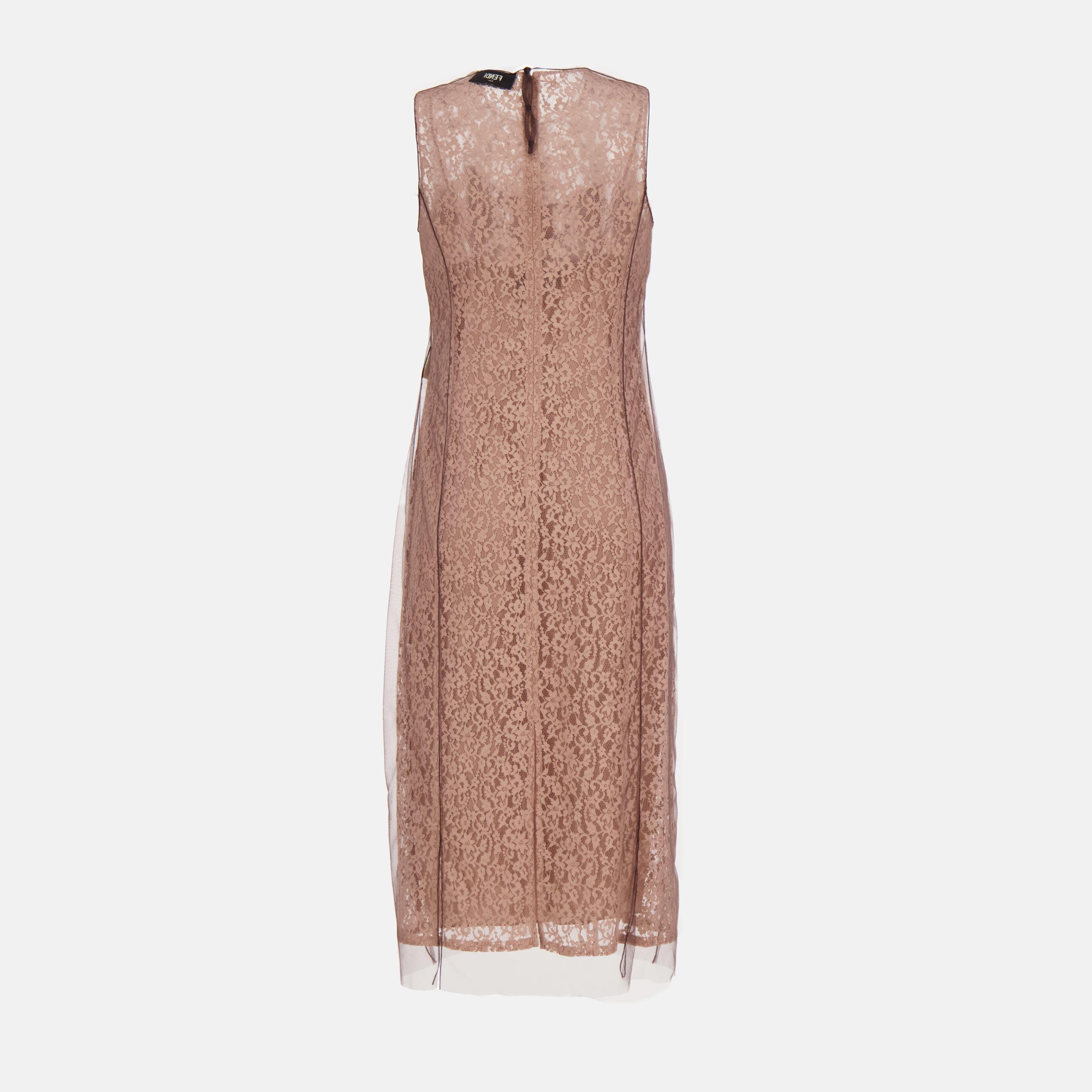 Fendi Lace Midi Dress