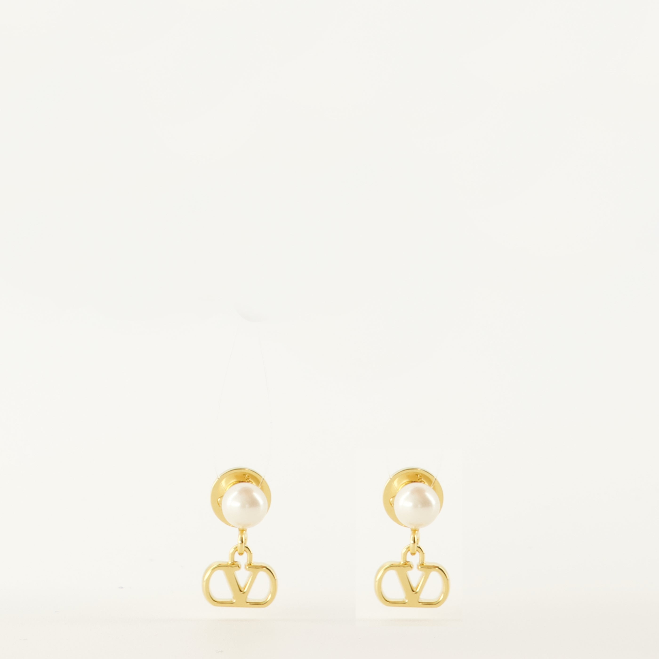 Vlogo Earrings with Beads