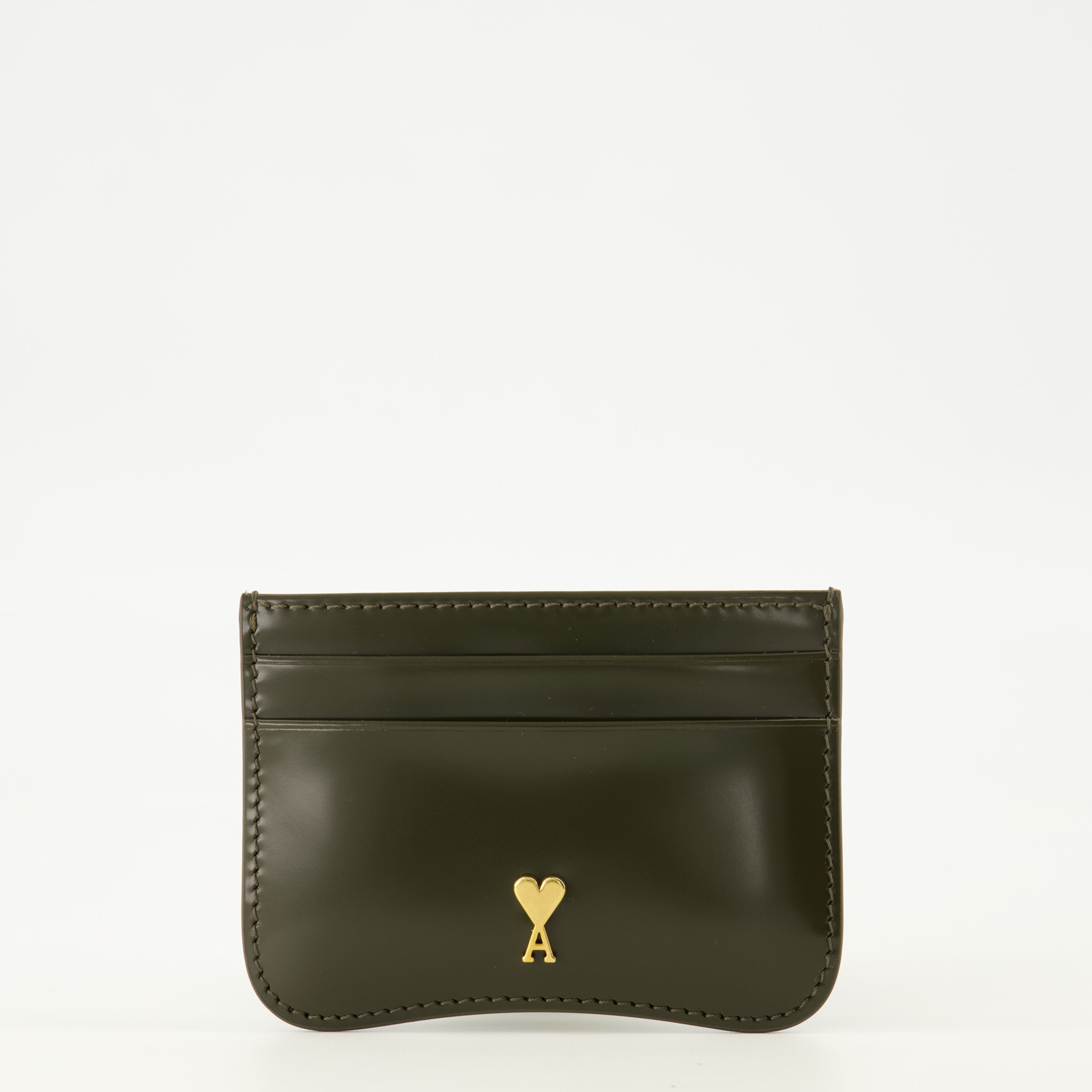 Ami PARISによるユニセックス用のポルト・カルト・パリ・カキの画像 - シーズン2026春夏 - 前面ビュー