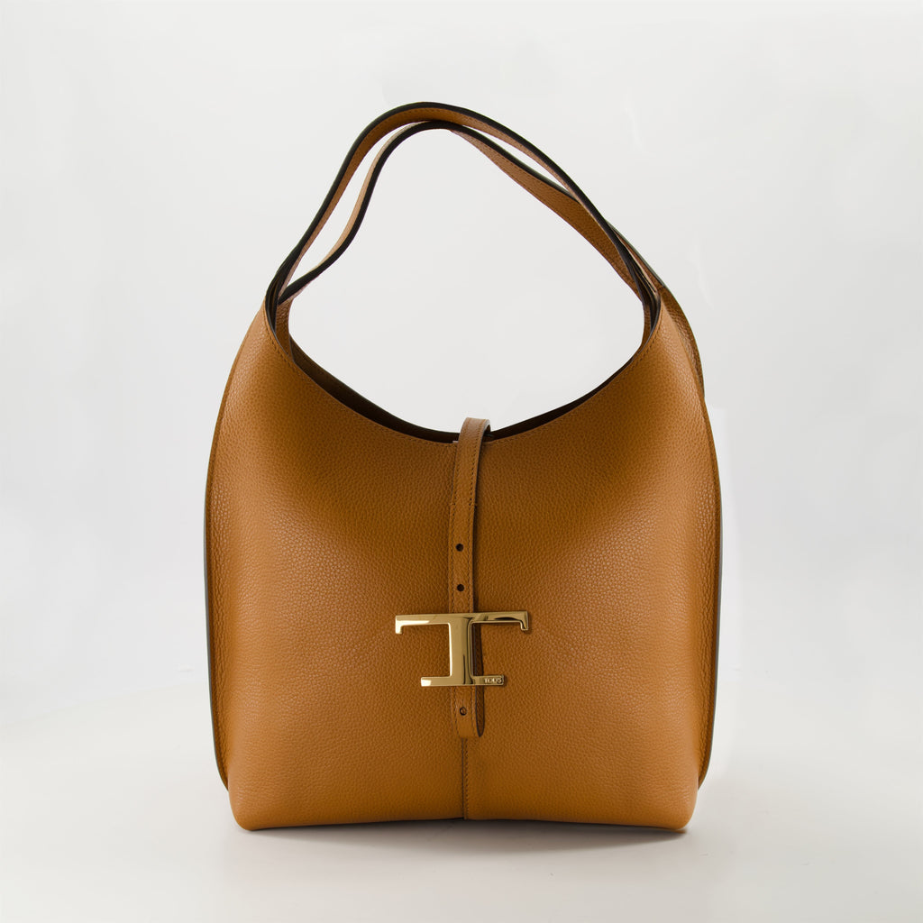 brown leather handbag, T Timeless collection, Tod's handbag, luxury accessories, women's fashion