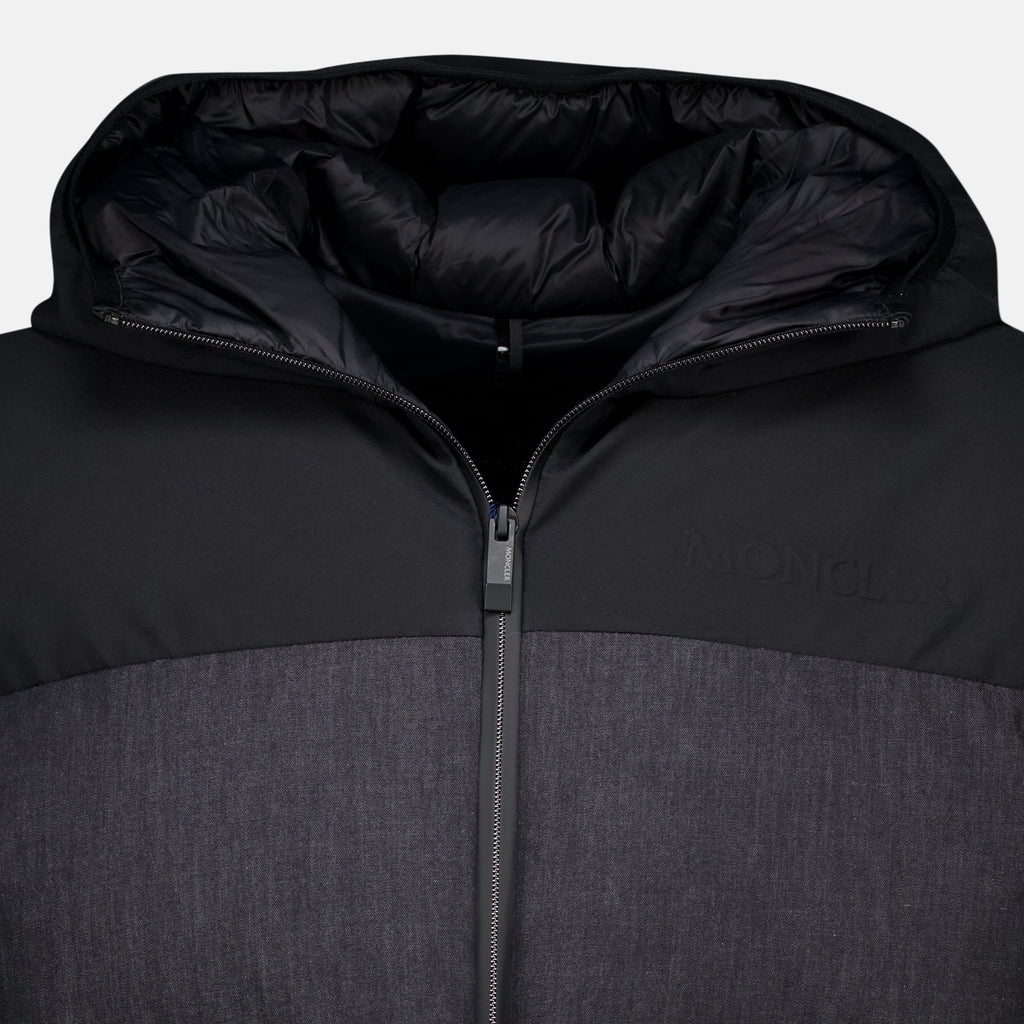 Chaqueta de plumón negra Oulojoki