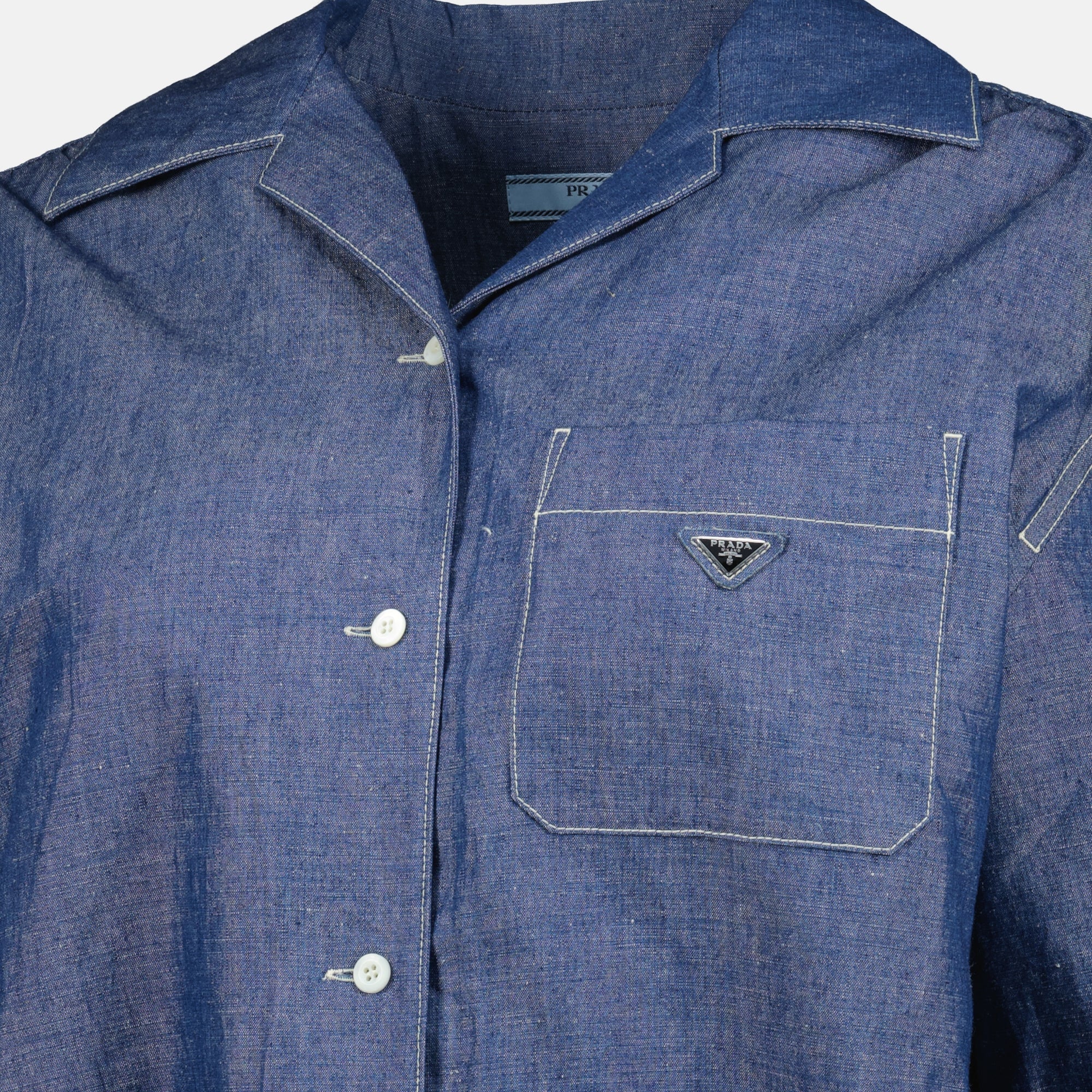Prada Blue Denim Jumpsuit - Women | WE IN STYLE