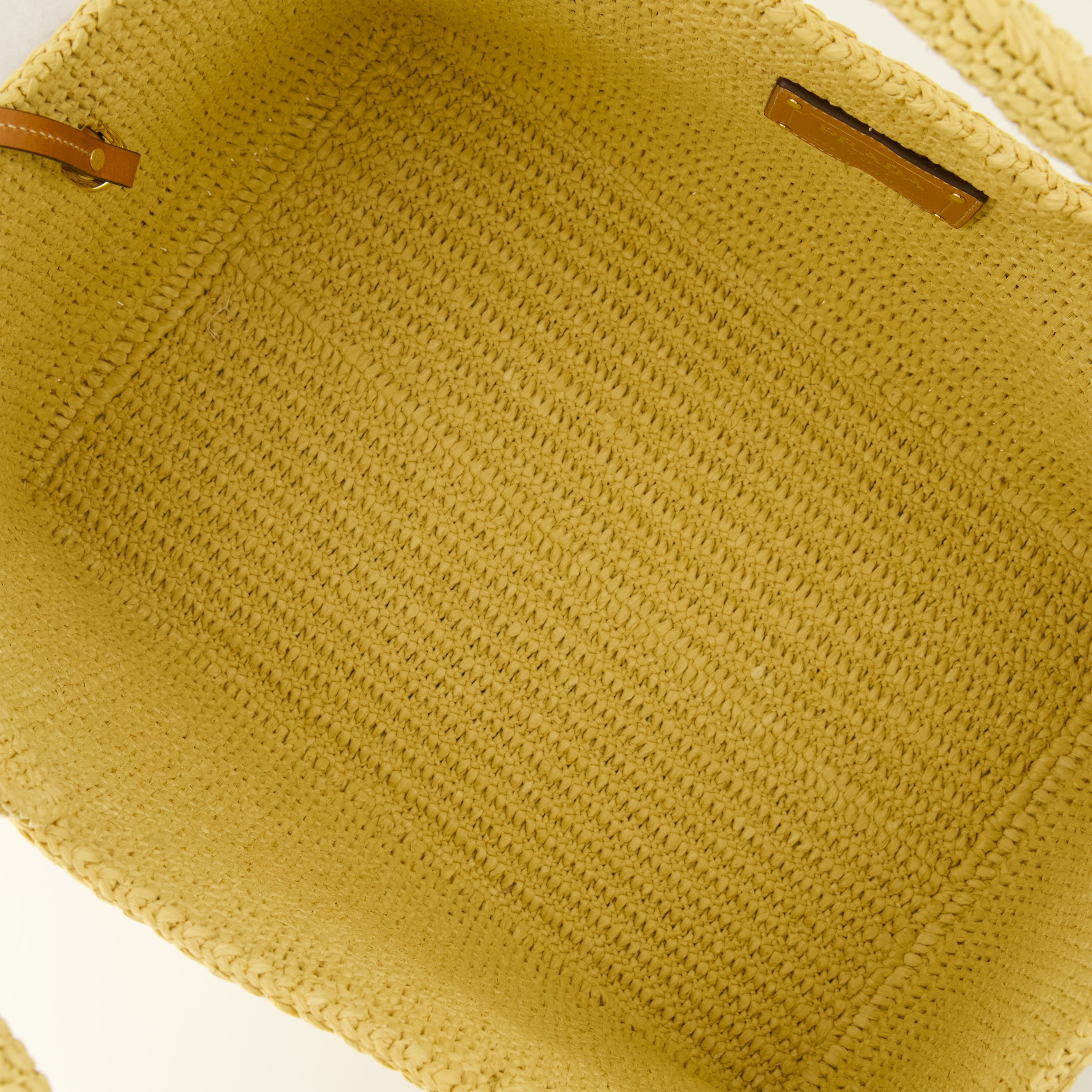 Sac Tote en Crochet Beige
