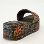 FF Blomstret Wedge Mules