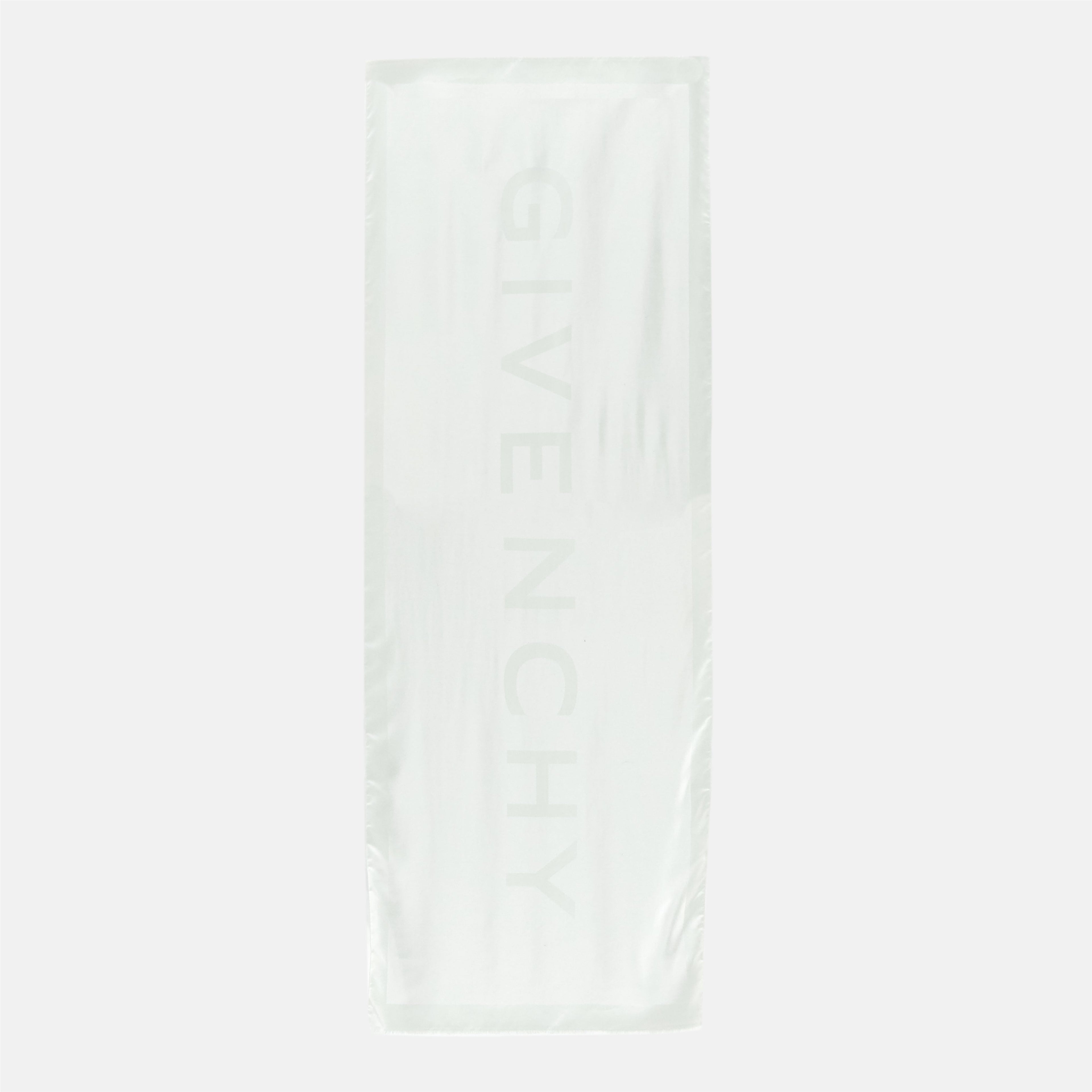 Givenchy scarf, silk and wool scarf, accessory, designer scarf, luxury scarf