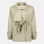 Cappotto Trench Corto Iro Beige