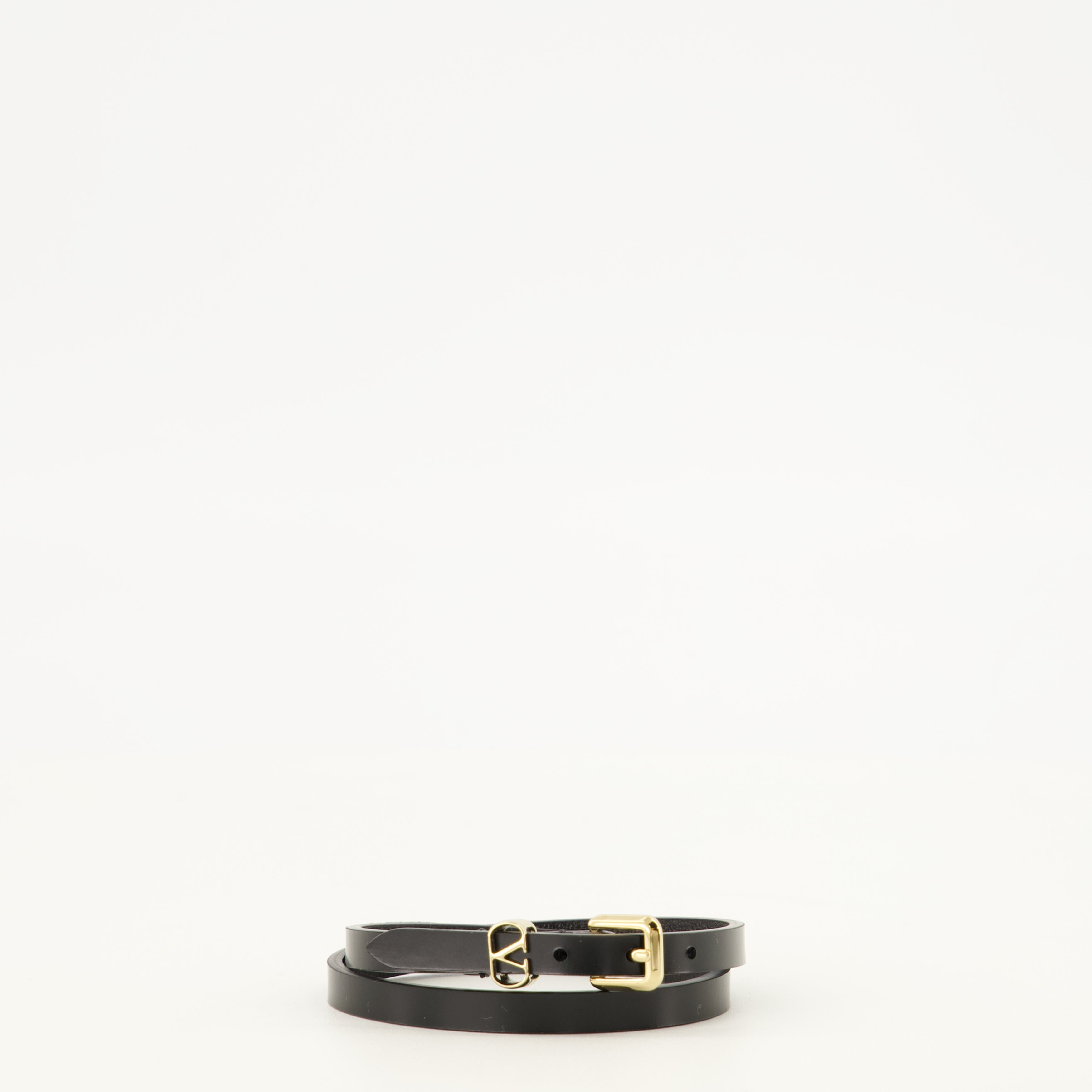 Vlogo Leather Bracelet