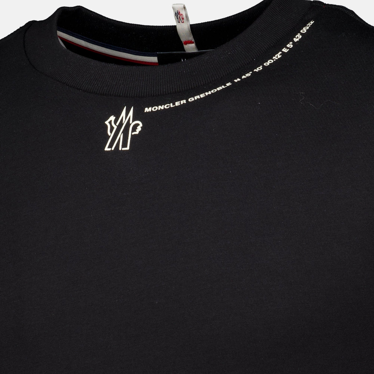 ブラック コットンジャージー Tシャツ