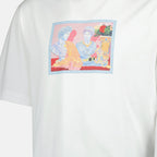 ホワイトプリントTシャツ