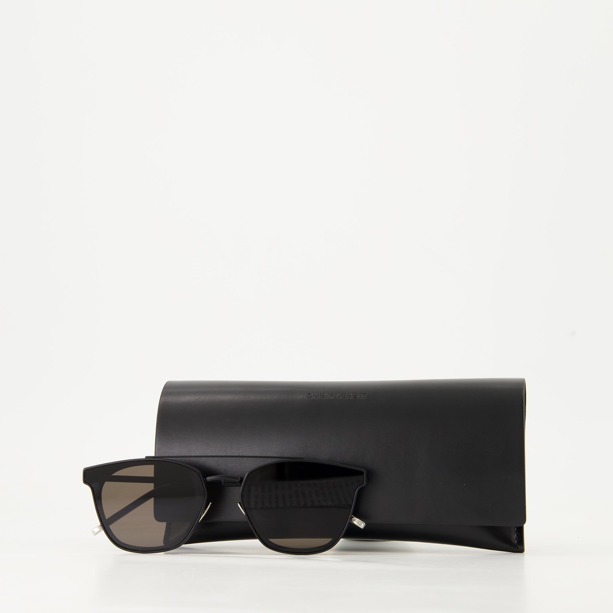 Saint Laurent sunglasses, SL 28 Metal Sunglasses, luxury eyewear, acetate nylon lenses, Autumn-Winter 2024