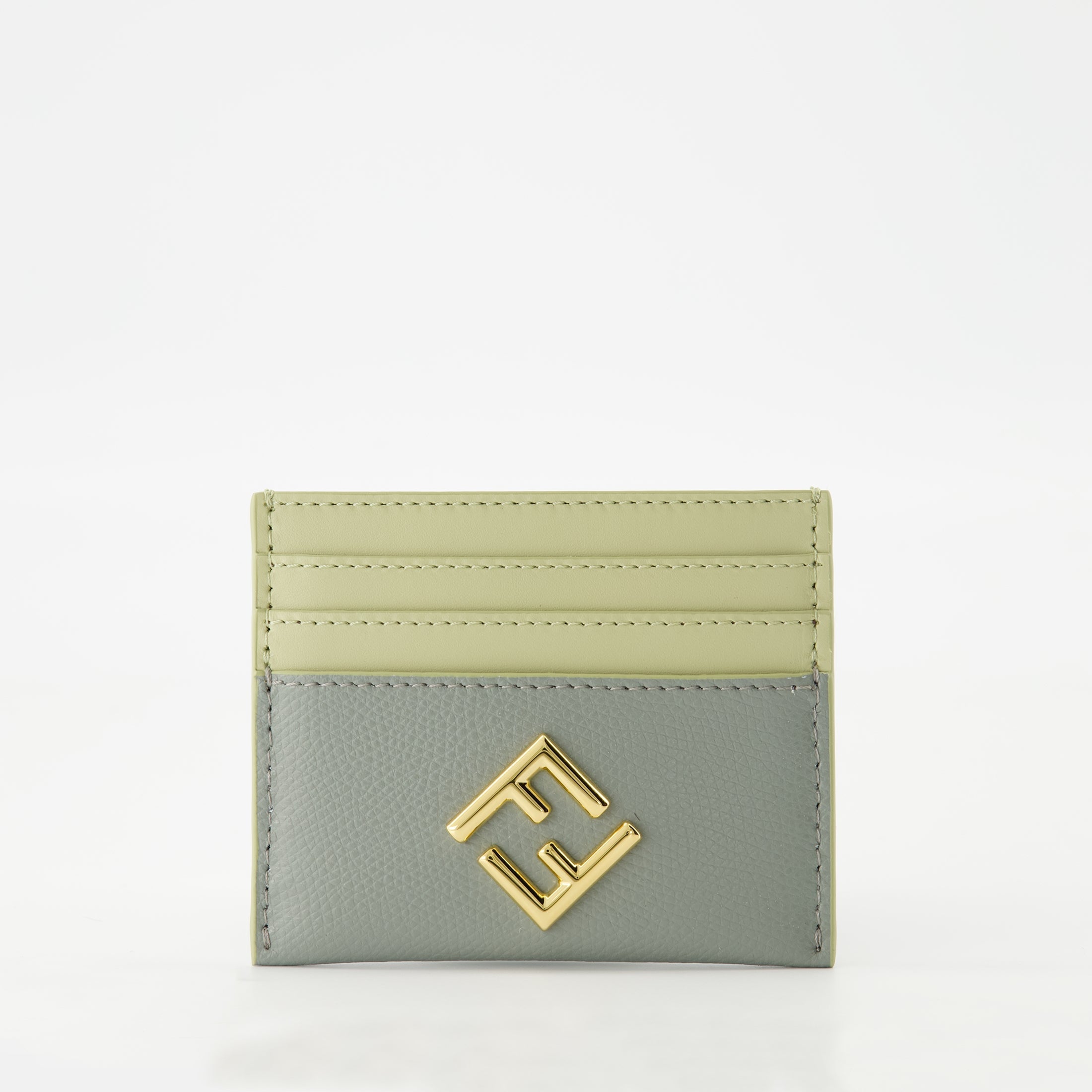 Fendi cardholder, FF Diamonds, calf leather wallet, elegant cardholder, designer accessories