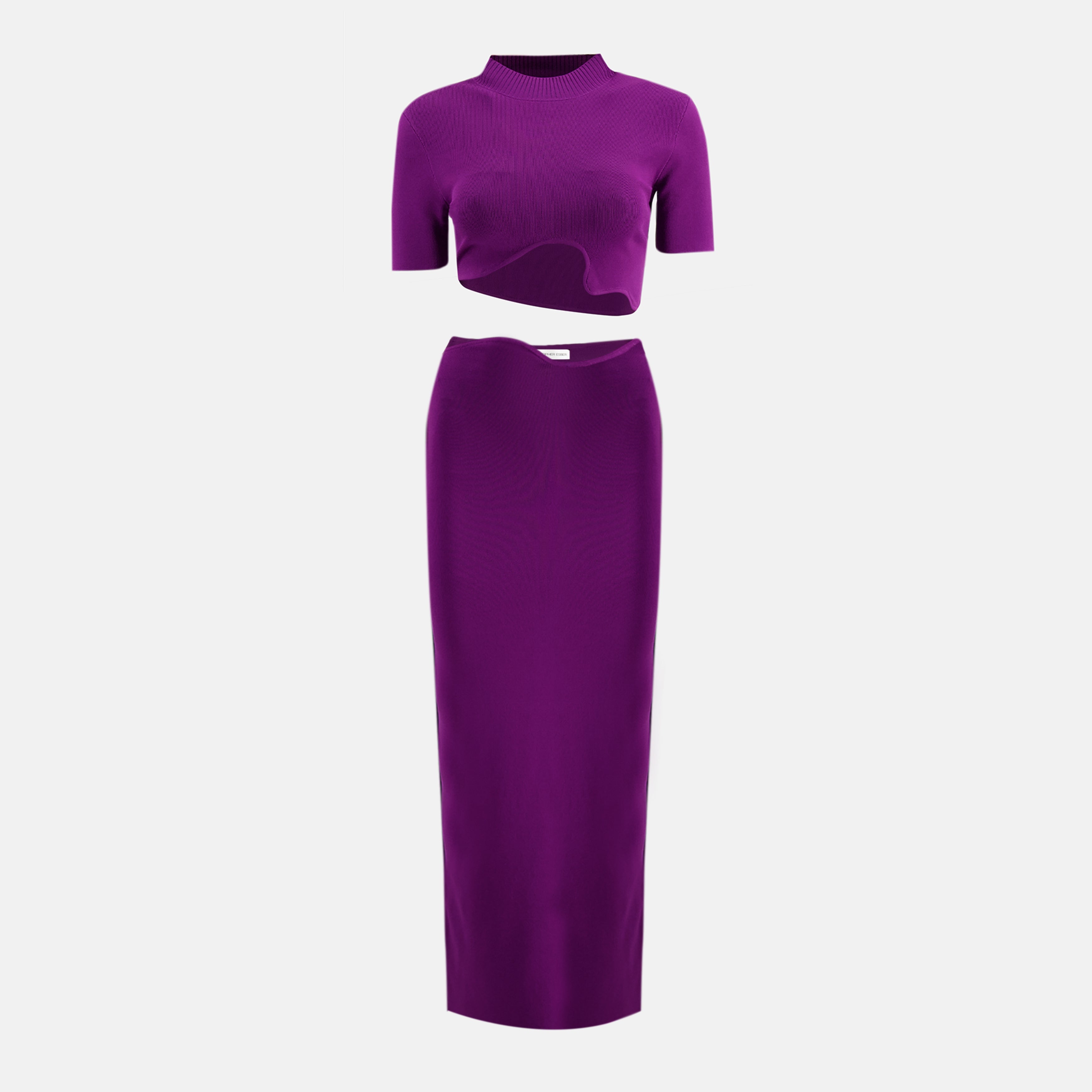 Image of Top Maparadita Violet by Christopher Esber for Women - Season Spring-Summer 2026 - Detail View 5