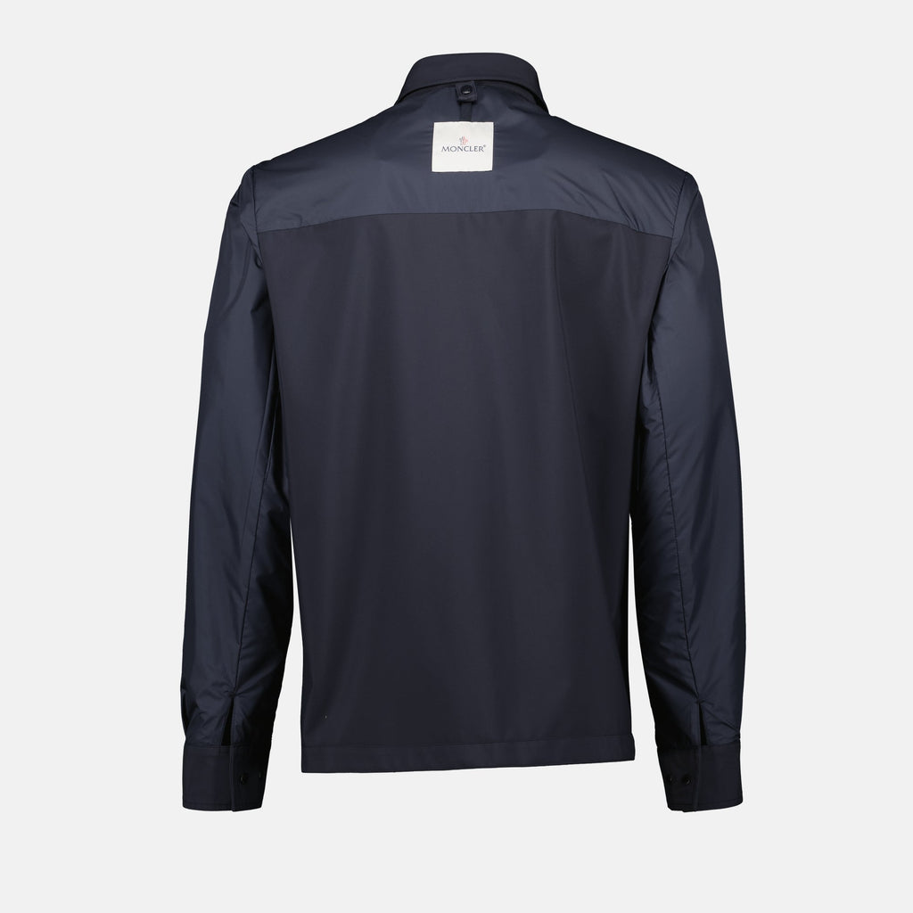 Bild des mehrlagigen Windbreakers Charve Blue von Moncler für Herren - Saison Frühjahr-Sommer 2025 - Detailansicht 6