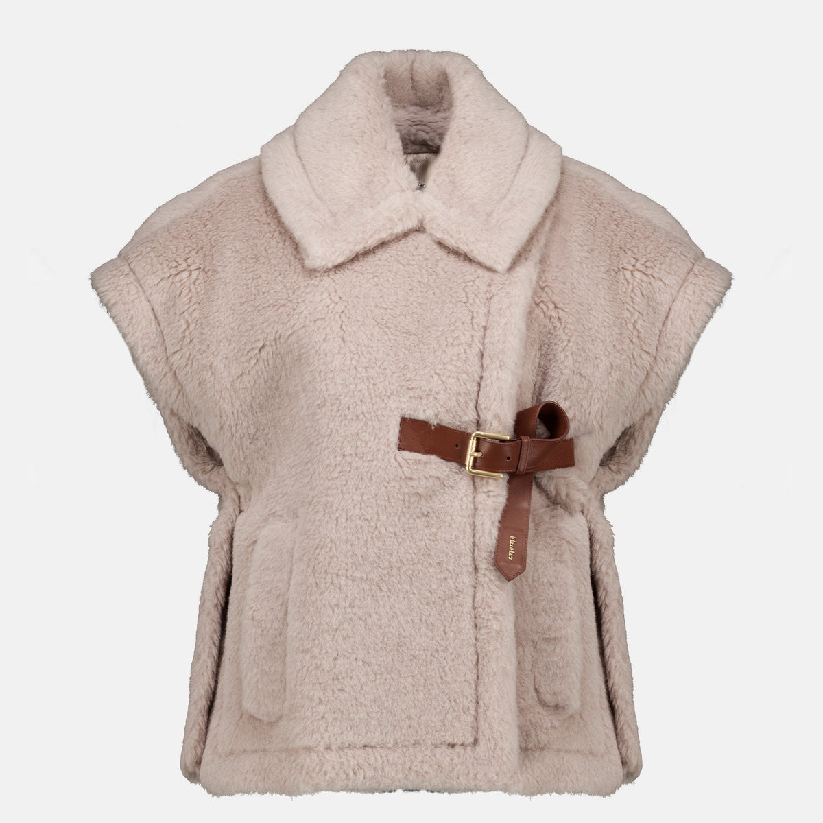 Beige Teddy Cape