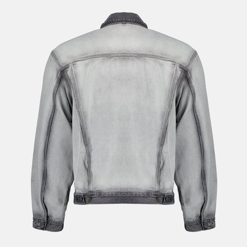 Imagem da Jaqueta de Denim D-Denver da Diesel para Unissexo - Temporada Primavera-Verão 2026 - Vista Traseira