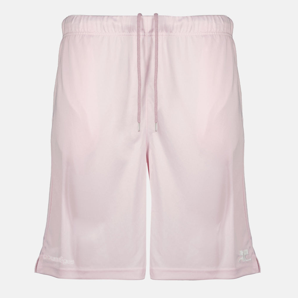 Image of Sport Shorts AC Rose by Courrèges for Men - Season Spring-Summer 2026 - Front View
