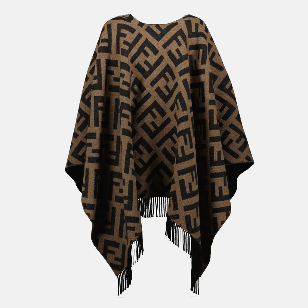 reversible ff poncho fendi women 15618306244988