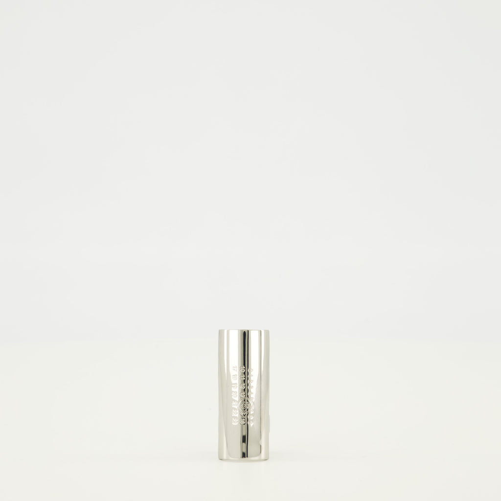 silver ring, MM6 accessories, oversize jewelry, engraved ring, fashion rings