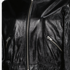 leather jacket, Iro, bomber collar, modern design, Spring-Summer 2025