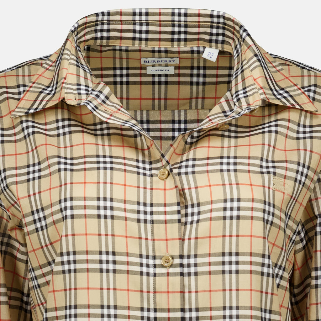 Check Cotton Shirt