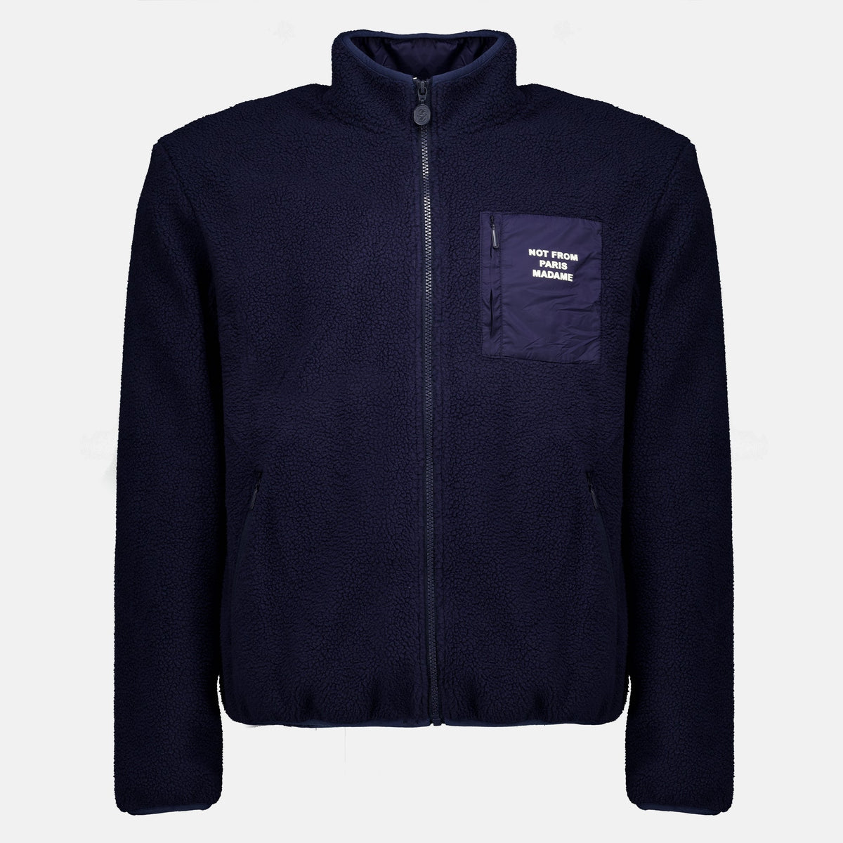 Veste Sherpa Zippée Drôle de Monsieur